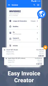 Invoice Base - facture facile screenshot