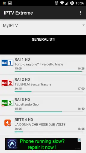 IPTV Extreme screenshot
