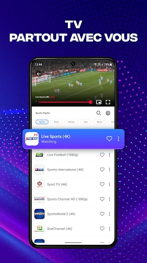 IPTV Player - TV en Direct screenshot