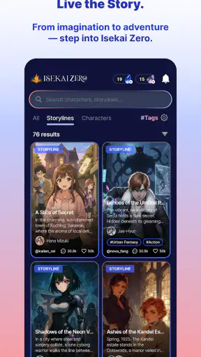 ISEKAI ZERO : Jeu de rôle IA screenshot