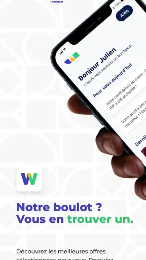 iziwork - offres d'emploi screenshot