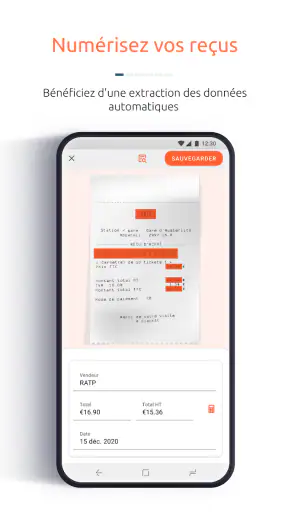 Jenji: notes de frais screenshot