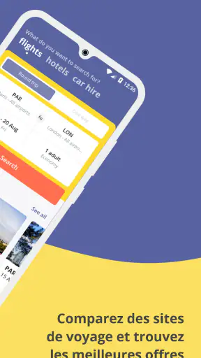 Jetcost : vols et voiture screenshot