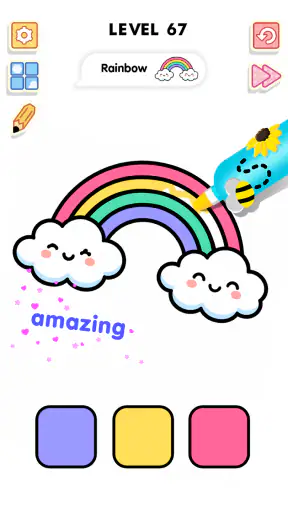 jeu ASMR colorier et dessiner screenshot