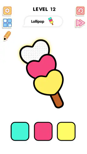 jeu ASMR colorier et dessiner screenshot