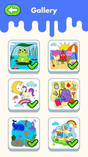 jeu ASMR colorier et dessiner screenshot