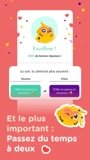 LovBirdz - Jeu de Quiz Couple screenshot