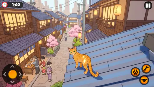 Jeu d'aventure pour petit chat screenshot