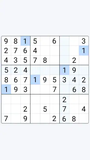 Jeu de Sudoku screenshot