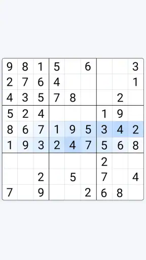 Jeu de Sudoku screenshot