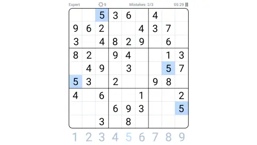 Jeu de Sudoku screenshot