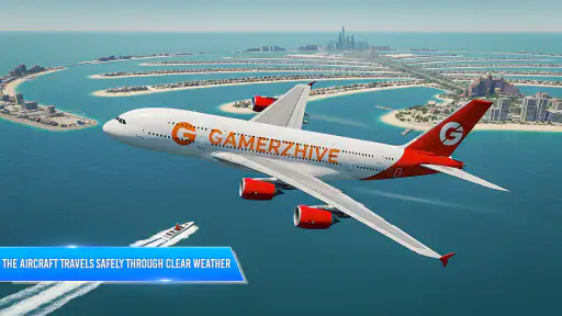jeu de vol pilote d'avion 3D screenshot
