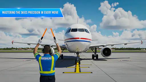 jeu de vol pilote d'avion 3D screenshot