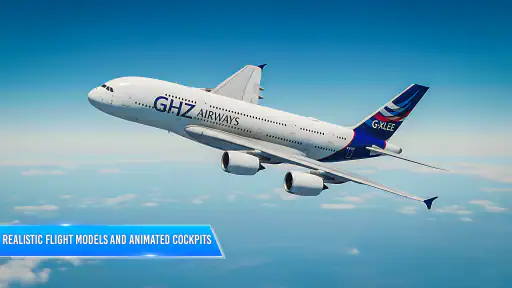 jeu de vol pilote d'avion 3D screenshot