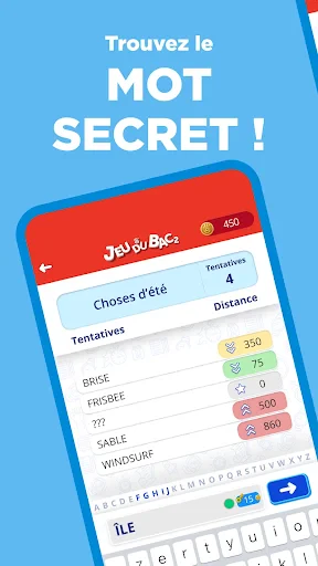 Jeu du Bac 2 - Stop screenshot