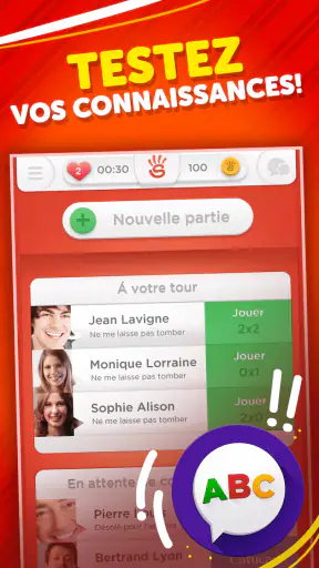 Jeu du Bac! - Jeu de Mots screenshot