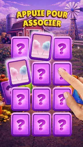 Jeu Mémoire : Paires & Cerveau screenshot