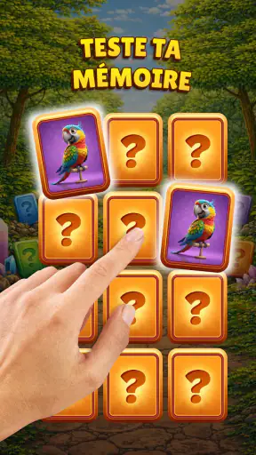 Jeu Mémoire : Paires & Cerveau screenshot