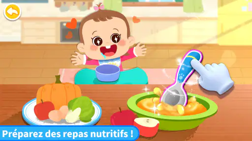 Jeux Panda : Soins Bébé Fille screenshot