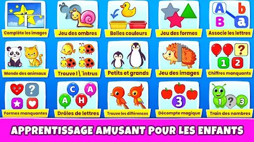 Jeux pour enfants: 3 à 7 ans screenshot