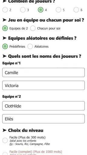 JeuxTV Mot de Passe - Pyramide screenshot