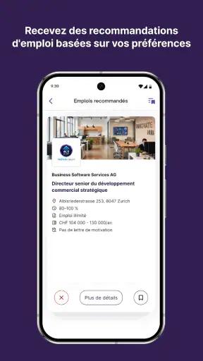 jobup.ch – Emplois en Romandie screenshot