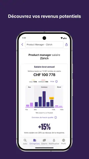 jobup.ch – Emplois en Romandie screenshot