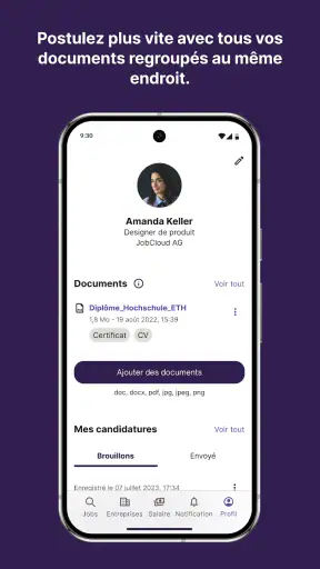 jobup.ch – Emplois en Romandie screenshot