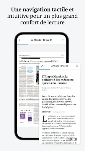 Journal Le Monde screenshot