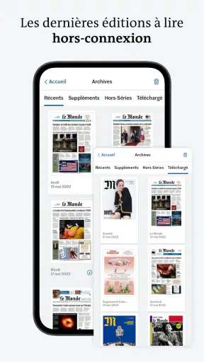 Journal Le Monde screenshot