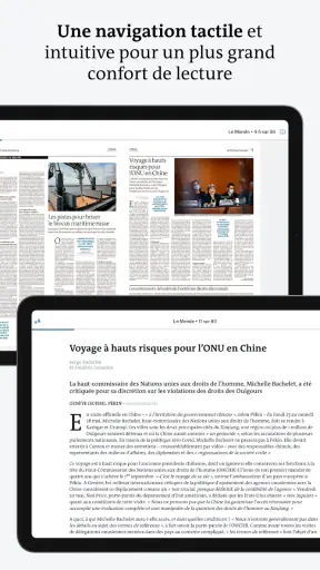 Journal Le Monde screenshot
