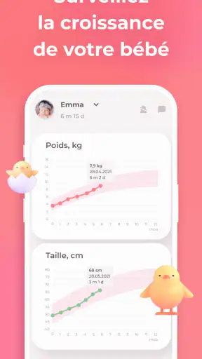 Journal tétée et suivi de bébé screenshot
