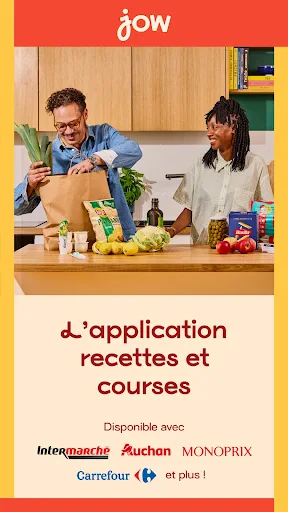 Jow - Recettes et courses screenshot