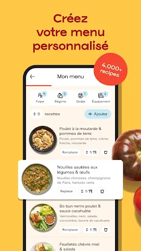 Jow - Recettes et courses screenshot