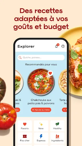 Jow - Recettes et courses screenshot