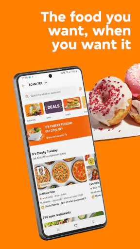 Just Eat: Food and Shops screenshot