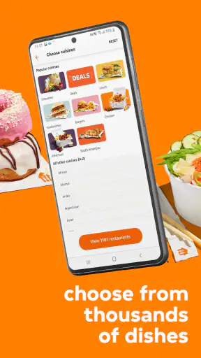 Just Eat: Food and Shops screenshot