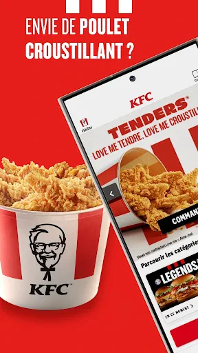 KFC France : Poulet & Burger screenshot