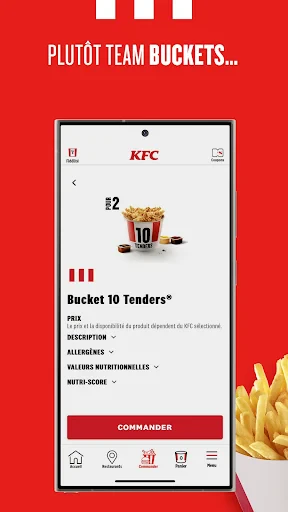 KFC France : Poulet & Burger screenshot