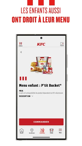KFC France : Poulet & Burger screenshot