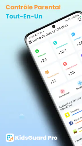 KidsGuard Pro-Phone Monitoring screenshot