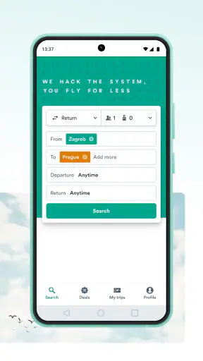 Kiwi.com - vols pas chers screenshot