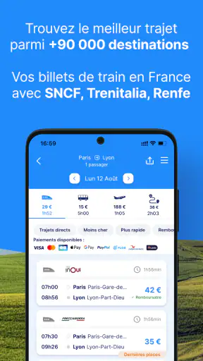 Kombo: Train SNCF, Bus & Avion screenshot