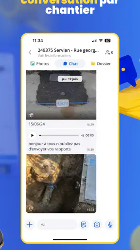 Kraaft - App Suivi de Chantier screenshot