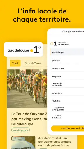 La 1ère : info, TV et radio screenshot