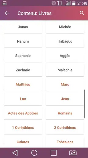 La bible de Jérusalem Français screenshot