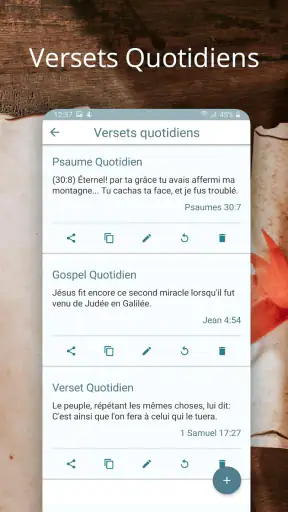 La Bible Louis Segond Français screenshot