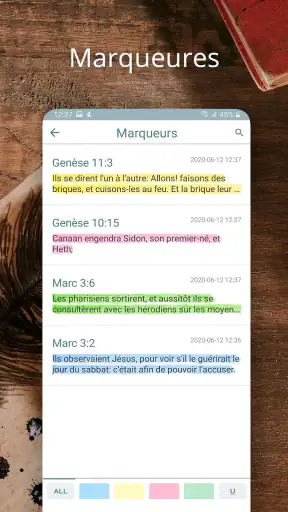 La Bible Louis Segond Français screenshot