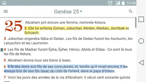 La Bible Louis Segond Français screenshot