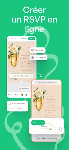 La Carte d'Invitation parfaite screenshot